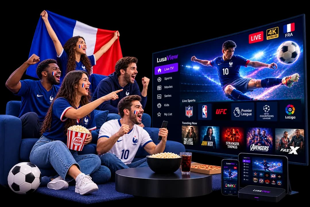 Abonnement IPTV France 4K en direct et VOD stable sans coupure - Xenon IPTV