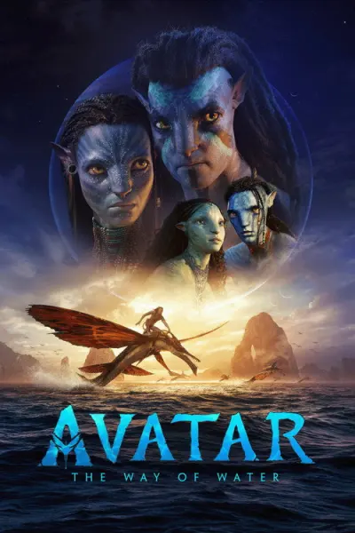 Affiche Avatar: The Way of Water - Film et série VOD en streaming HD et 4K - Xenon IPTV