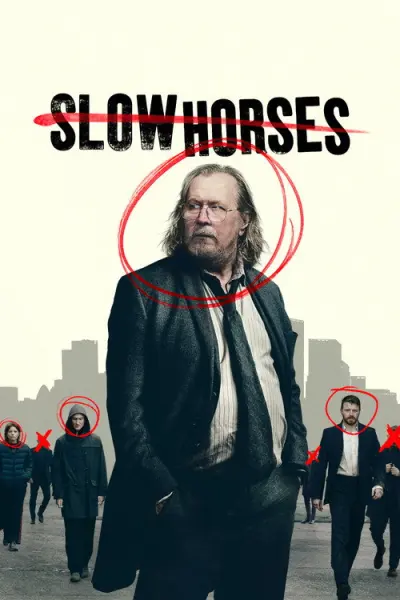 Affiche Slow Horses - Film et série VOD en streaming HD et 4K - Xenon IPTV